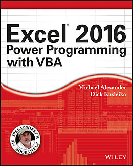 E-Book (epub) Excel 2016 Power Programming with VBA von Michael Alexander, Richard Kusleika
