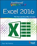 E-Book (epub) Teach Yourself VISUALLY Excel 2016 von Paul McFedries