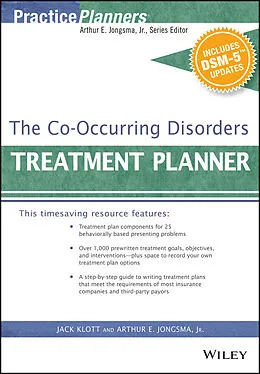 E-Book (epub) Co-Occurring Disorders Treatment Planner, with DSM-5 Updates von David J. Berghuis, Jack Klott