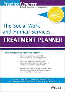 E-Book (pdf) The Social Work and Human Services Treatment Planner, with DSM 5 Updates von David J. Berghuis, John S. Wodarski, Lisa A. Rapp-Paglicci