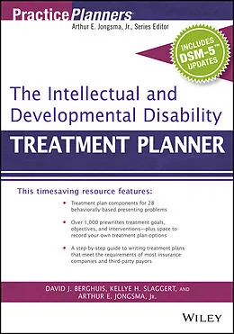 E-Book (pdf) The Intellectual and Developmental Disability Treatment Planner, with DSM 5 Updates von David J. Berghuis, Arthur E. Jongsma, Kellye H. Slaggert