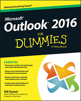 E-Book (pdf) Outlook 2016 For Dummies von Bill Dyszel