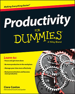 E-Book (epub) Productivity For Dummies von Ciara Conlon