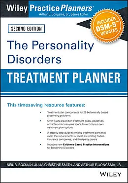 E-Book (epub) Personality Disorders Treatment Planner: Includes DSM-5 Updates von Neil R. Bockian, Julia C. Smith, Arthur E. Jongsma