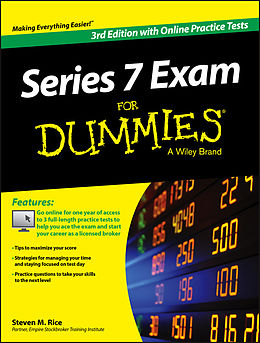 eBook (epub) Series 7 Exam For Dummies, with Online Practice Tests de Steven M. Rice