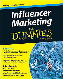 eBook (epub) Influencer Marketing For Dummies de Kristy Sammis, Cat Lincoln, Stefania Pomponi