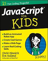 E-Book (pdf) JavaScript For Kids For Dummies von Chris Minnick, Eva Holland