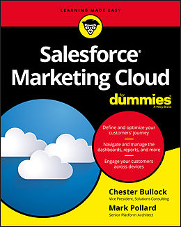 eBook (epub) Salesforce Marketing Cloud For Dummies de Chester Bullock, Mark Pollard
