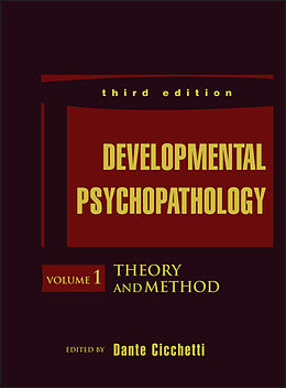 E-Book (pdf) Developmental Psychopathology, Theory and Method von 