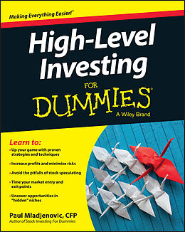 eBook (epub) High Level Investing For Dummies de Paul Mladjenovic