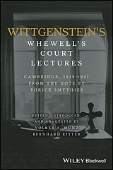 eBook (epub) Wittgenstein's Whewell's Court Lectures de Yorick Smythies