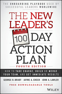 E-Book (epub) New Leader's 100-Day Action Plan von George B. Bradt, Jayme A. Check, John A. Lawler