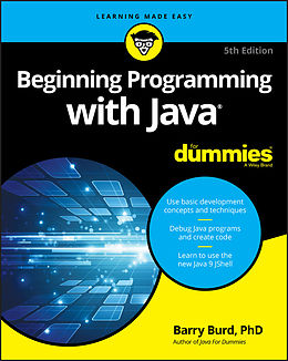 eBook (pdf) Beginning Programming with Java For Dummies de Barry Burd