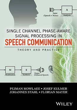 E-Book (pdf) Single Channel Phase-Aware Signal Processing in Speech Communication von Pejman Mowlaee, Josef Kulmer, Johannes Stahl