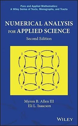 E-Book (pdf) Numerical Analysis for Applied Science von Myron B. Allen, Eli L. Isaacson