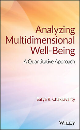 E-Book (pdf) Analyzing Multidimensional Well-Being von Satya R. Chakravarty