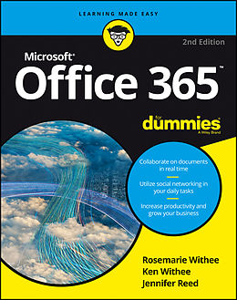 eBook (epub) Office 365 For Dummies de Rosemarie Withee, Ken Withee, Jennifer Reed