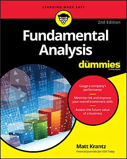 E-Book (epub) Fundamental Analysis For Dummies von Matthew Krantz