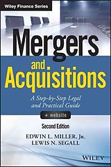 Livre Relié Mergers and Acquisitions, + Website de Miller Edwin L., Segall Lewis N.