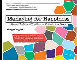 Couverture cartonnée Managing for Happiness de Jurgen Appelo