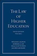 E-Book (pdf) The Law of Higher Education, A Comprehensive Guide to Legal Implications of Administrative Decision Making von William A. Kaplin, Barbara A. Lee, Neal H. Hutchens