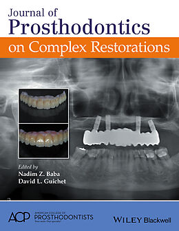 eBook (epub) Journal of Prosthodontics on Complex Restorations de 