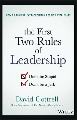E-Book (epub) First Two Rules of Leadership von David Cottrell