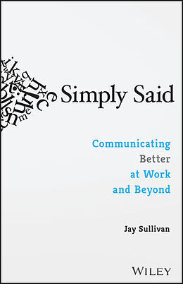 Couverture cartonnée Simply Said de Jay Sullivan