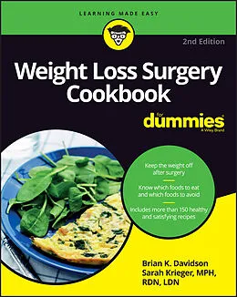 E-Book (epub) Weight Loss Surgery Cookbook For Dummies von Brian K. Davidson, Sarah Krieger