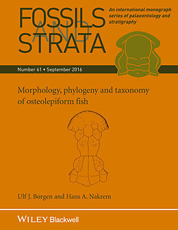 E-Book (pdf) Morphology, Phylogeny and Taxonomy of Osteolepiform Fish von 