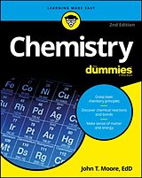 Couverture cartonnée Chemistry For Dummies de John T. Moore