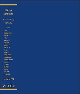 E-Book (pdf) Organic Reactions, Volume 93 von 