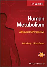 Couverture cartonnée Human Metabolism de Keith N. Frayn, Rhys Evans