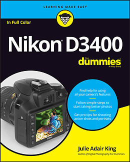 eBook (epub) Nikon D3400 For Dummies de Julie Adair King
