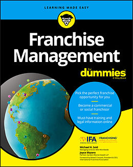 eBook (pdf) Franchise Management For Dummies de Michael H. Seid, Joyce Mazero
