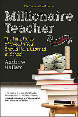 Couverture cartonnée Millionaire Teacher de Andrew Hallam