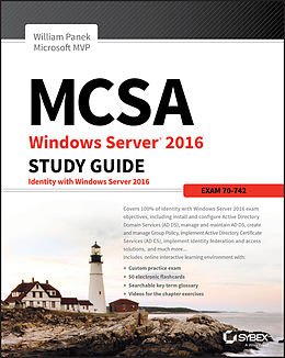 eBook (pdf) MCSA Windows Server 2016 Study Guide: Exam 70-742 de William Panek