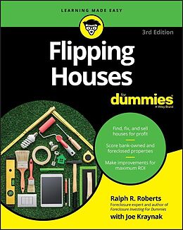 eBook (epub) Flipping Houses For Dummies de Ralph R. Roberts, Joseph Kraynak