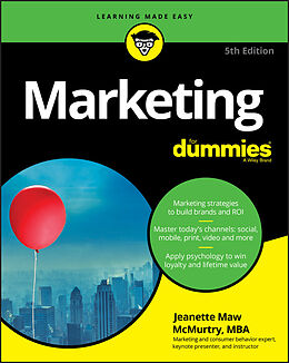 E-Book (pdf) Marketing For Dummies von Jeanette Maw McMurtry