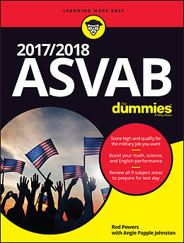 eBook (epub) 2017 / 2018 ASVAB For Dummies de Rod Powers