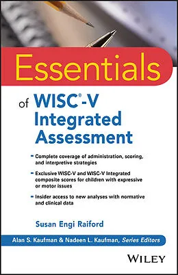 E-Book (epub) Essentials of WISC-V Integrated Assessment von Susan Engi Raiford
