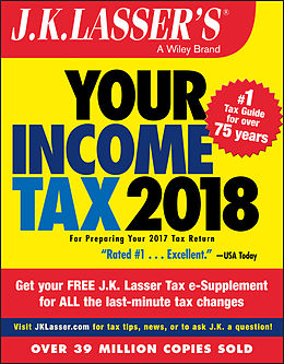 eBook (pdf) J.K. Lasser's Your Income Tax 2018 de J. K. Lasser Institute