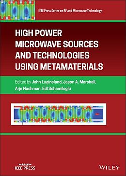 eBook (epub) High Power Microwave Sources and Technologies Using Metamaterials de 