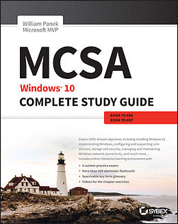 E-Book (pdf) MCSA: Windows 10 Complete Study Guide von William Panek