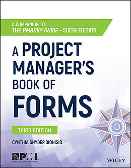 E-Book (epub) Project Manager's Book of Forms von Cynthia Snyder Dionisio