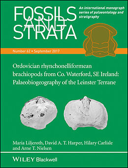 E-Book (pdf) Ordovician rhynchonelliformean brachiopods from Co. Waterford, SE Ireland von Maria Liljeroth, David A. T. Harper, Hilary Carlisle