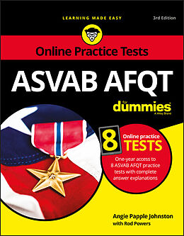 E-Book (pdf) ASVAB AFQT For Dummies, von Angie Papple Johnston, Rod Powers