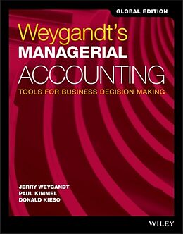 Kartonierter Einband Weygandt's Managerial Accounting von Jerry J. Weygandt, Paul D. Kimmel, Donald E. Kieso