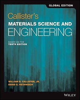 Couverture cartonnée Callister's Materials Science and Engineering de William D. Callister, David G. Rethwisch