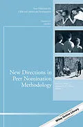 E-Book (pdf) New Directions in Peer Nomination Methodology von 